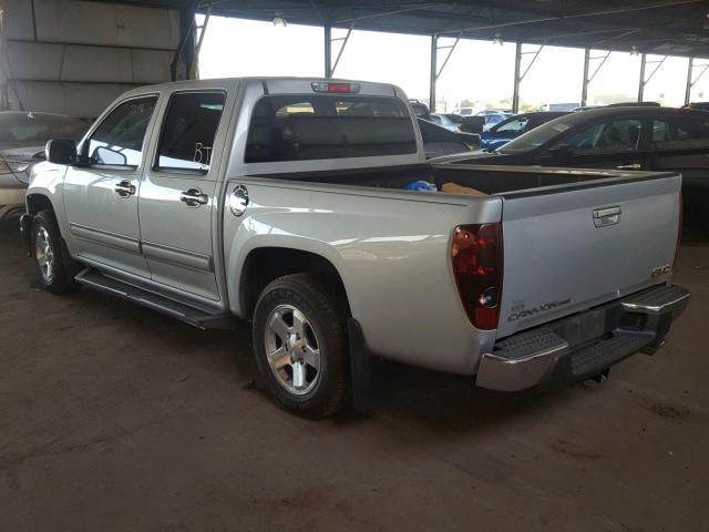 1GTD5MF91C8113624 - 2012 GMC CANYON SLE SILVER photo 3