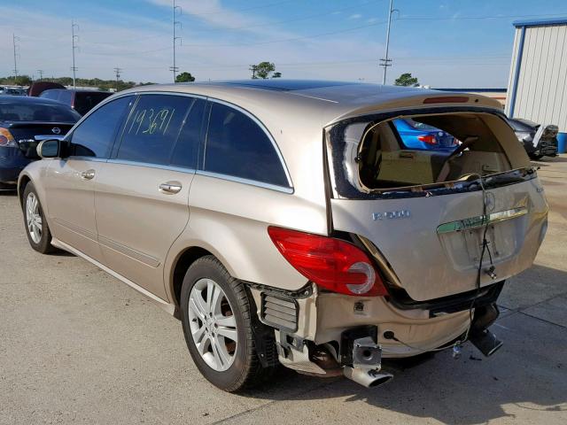 4JGCB75E27A051729 - 2007 MERCEDES-BENZ R 500 GOLD photo 3