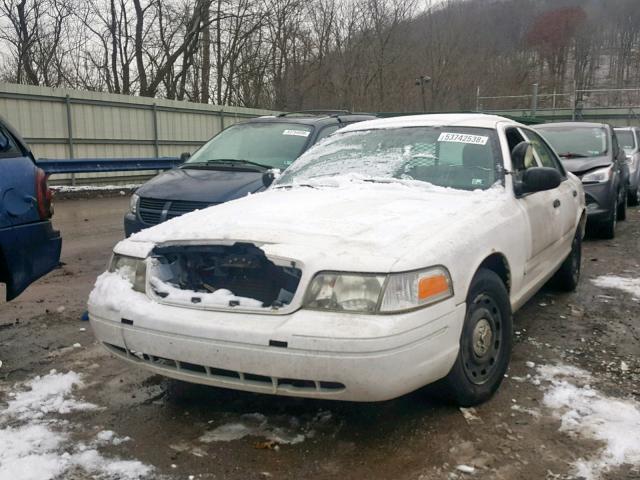 2FAHP71W95X158197 - 2005 FORD CROWN VICT WHITE photo 2