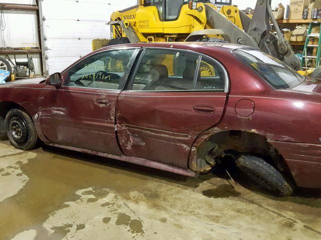 1G4HP54K82U127707 - 2002 BUICK LESABRE CU MAROON photo 9