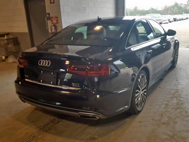 WAUHGAFC9GN068183 - 2016 AUDI A6 PRESTIG BLACK photo 4