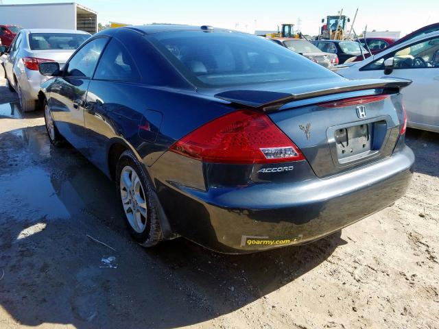 1HGCM726X6A003326 - 2006 HONDA ACCORD EX BLACK photo 3