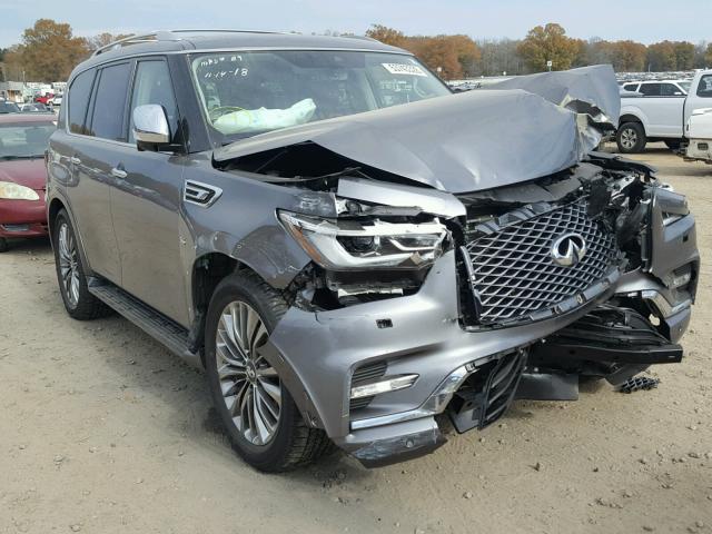 JN8AZ2NFXJ9662236 - 2018 INFINITI QX80 BASE SILVER photo 1