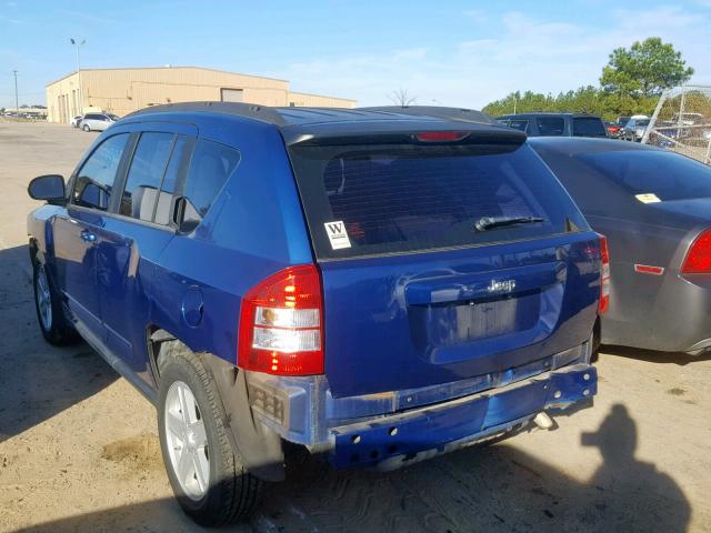 1J4NT4FB1AD551927 - 2010 JEEP COMPASS SP 蓝色 照片 3