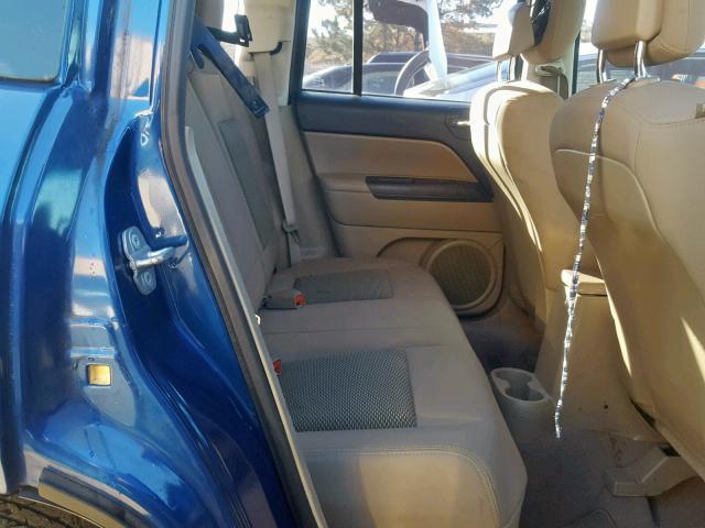 1J4NT4FB1AD551927 - 2010 JEEP COMPASS SP 蓝色 照片 6