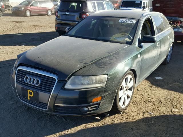 WAUKH94F66N100908 - 2006 AUDI A6 AVANT Q GREEN photo 2