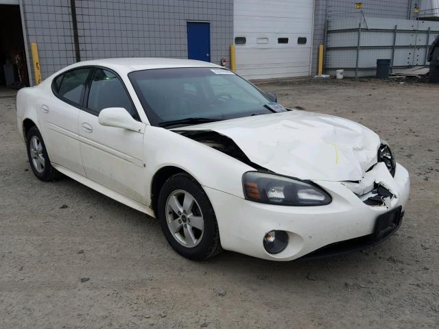 2G2WP552461182865 - 2006 PONTIAC GRAND PRIX WHITE photo 1