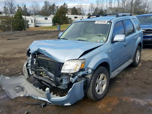 4M2CU29H28KJ33827 - 2008 MERCURY MARINER HE BLUE photo 2