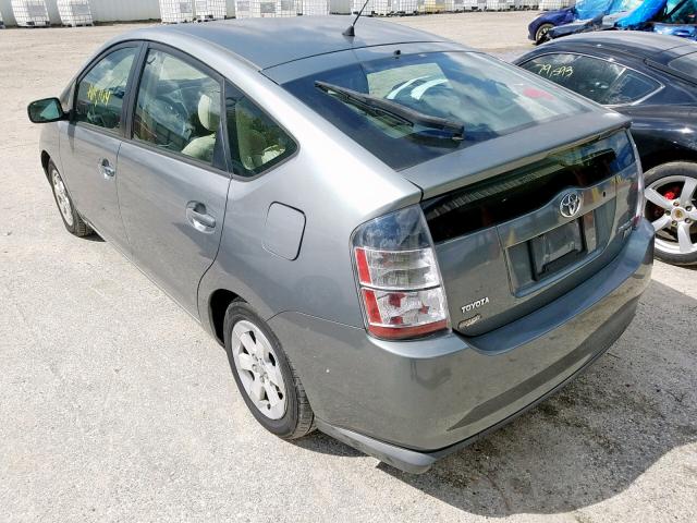 JTDKB20UX53107077 - 2005 TOYOTA PRIUS GRAY photo 3