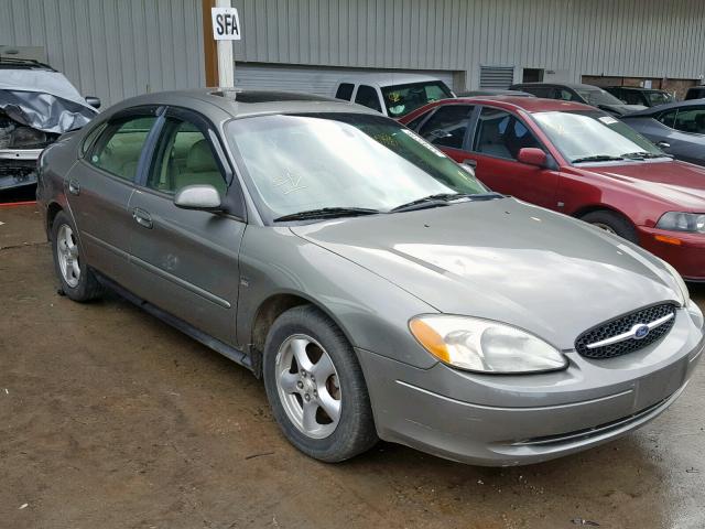 1FAHP56S92A199833 - 2002 FORD TAURUS SEL GRAY photo 1