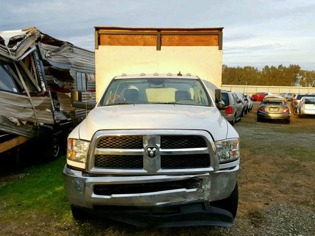 3C7WRSBL6FG619356 - 2015 RAM 3500 WHITE photo 9