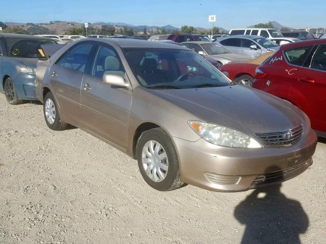 4T1BE32K86U676204 - 2006 TOYOTA CAMRY LE GOLD photo 1