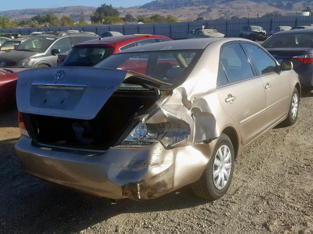 4T1BE32K86U676204 - 2006 TOYOTA CAMRY LE GOLD photo 9