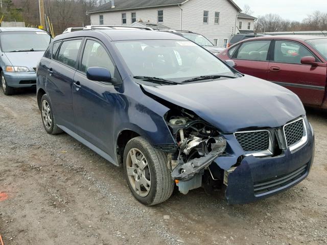 5Y2SM67019Z424219 - 2009 PONTIAC VIBE BLUE photo 1