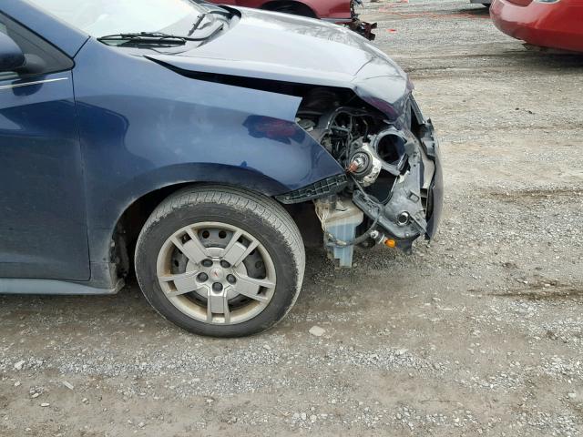 5Y2SM67019Z424219 - 2009 PONTIAC VIBE BLUE photo 9