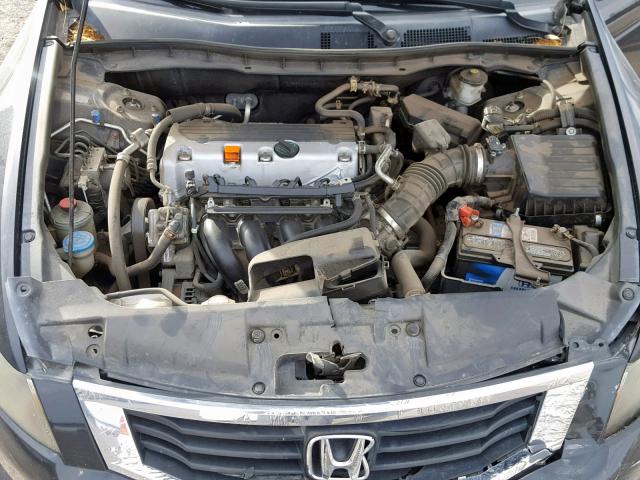 1HGCP26498A127660 - 2008 HONDA ACCORD LXP BLACK photo 7