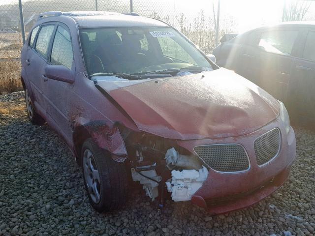 5Y2SL63875Z419079 - 2005 PONTIAC VIBE RED photo 1