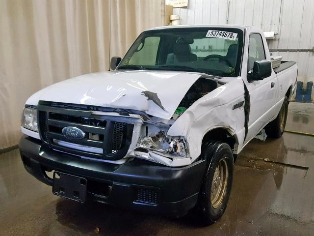 1FTYR10U06PA83284 - 2006 FORD RANGER WHITE photo 2