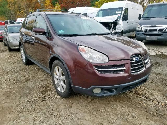 4S4WX86C664409087 - 2006 SUBARU B9 TRIBECA BURGUNDY photo 1