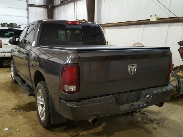 1C6RR7MT1FS601805 - 2015 RAM 1500 SPORT GRAY photo 3