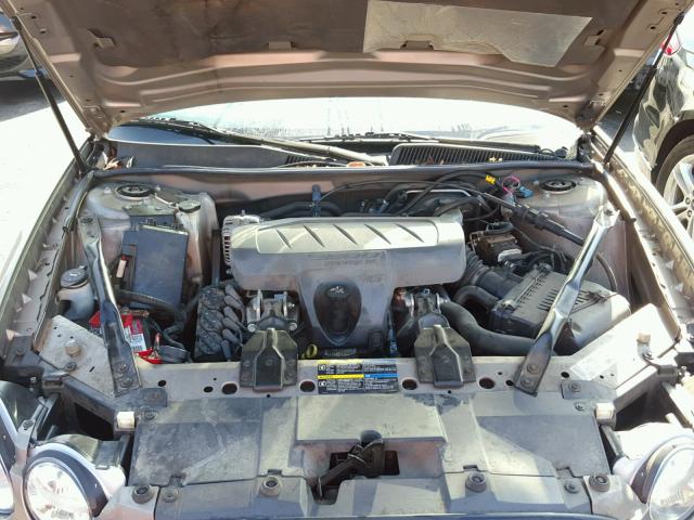 2G4WD582361161839 - 2006 BUICK LACROSSE C TAN photo 7