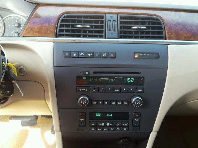 2G4WD582361161839 - 2006 BUICK LACROSSE C TAN photo 9