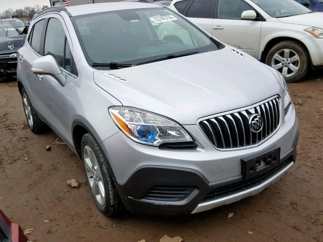 KL4CJASB0FB165441 - 2015 BUICK ENCORE SILVER photo 1