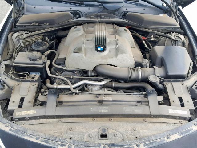 WBAEH73485CF95319 - 2005 BMW 645 CI AUT TWO TONE photo 7