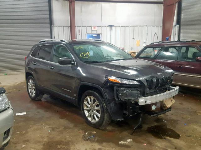 1C4PJMDB0HW519461 - 2017 JEEP CHEROKEE L GRAY photo 1