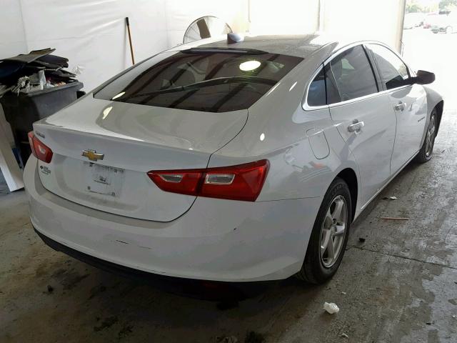 1G1ZB5ST7HF150212 - 2017 CHEVROLET MALIBU LS WHITE photo 4