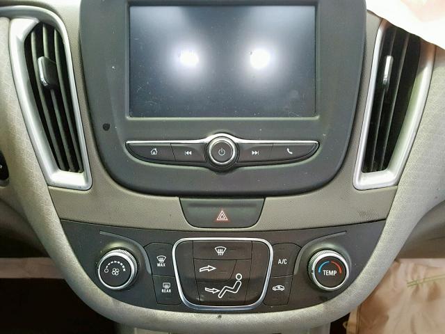 1G1ZB5ST7HF150212 - 2017 CHEVROLET MALIBU LS WHITE photo 9