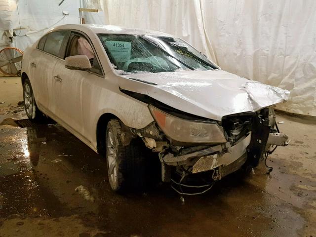 1G4GC5ED6BF200911 - 2011 BUICK LACROSSE C WHITE photo 1