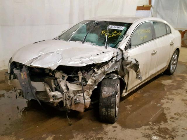 1G4GC5ED6BF200911 - 2011 BUICK LACROSSE C WHITE photo 2