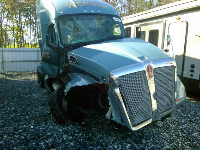 1XKYD49X7GJ463759 - 2016 KENWORTH CONSTRUCTI BLUE photo 9