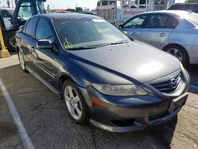 1YVHP80D755M08161 - 2005 MAZDA 6 S GRAY photo 1