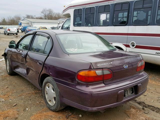 1G1NE52J3Y6173135 - 2000 CHEVROLET MALIBU LS 栗色 照片 3