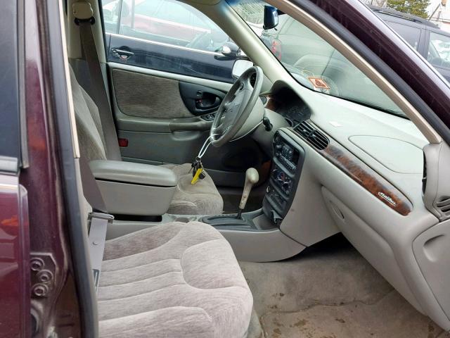 1G1NE52J3Y6173135 - 2000 CHEVROLET MALIBU LS 栗色 照片 5