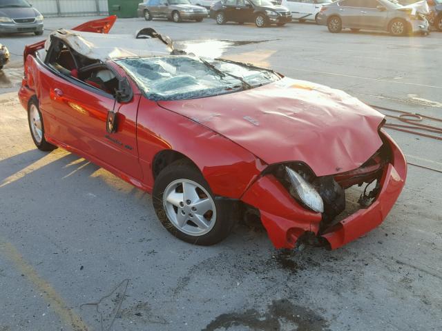 4G2JB32T9XB203963 - 1999 PONTIAC SUNFIRE GT RED photo 1