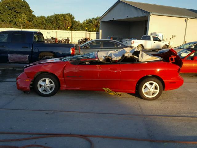 4G2JB32T9XB203963 - 1999 PONTIAC SUNFIRE GT RED photo 9