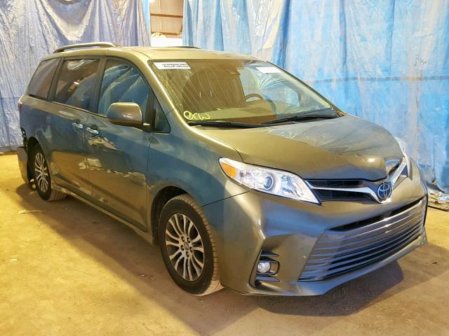 5TDYZ3DC1KS991241 - 2019 TOYOTA SIENNA LIM BROWN photo 1