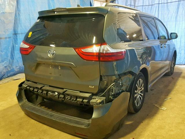 5TDYZ3DC1KS991241 - 2019 TOYOTA SIENNA LIM BROWN photo 4