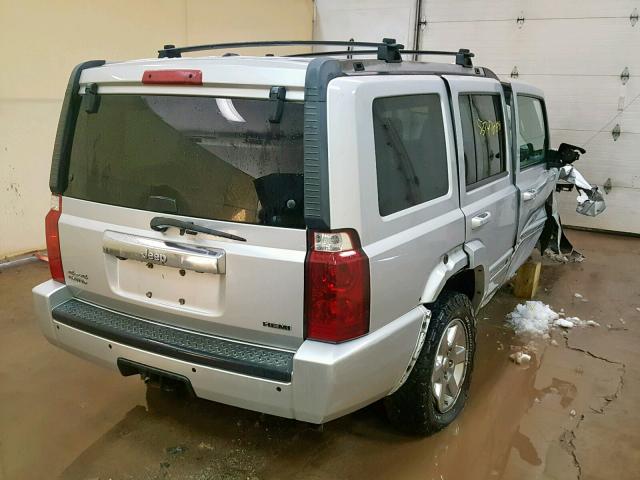 1J8HG58238C215442 - 2008 JEEP COMMANDER Gümüş foto 4