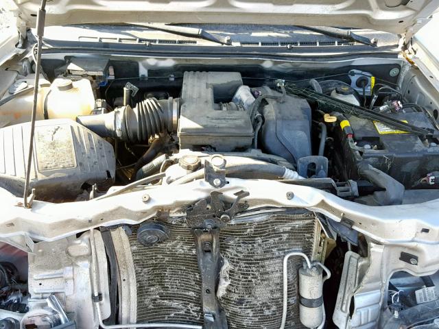 1GCJTCFE4C8144642 - 2012 CHEVROLET COLORADO L SILVER photo 7