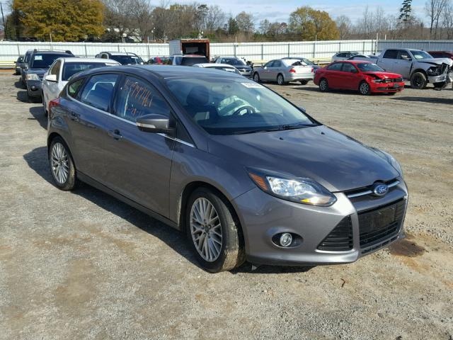 1FADP3N28EL458647 - 2014 FORD FOCUS TITA GRAY photo 1