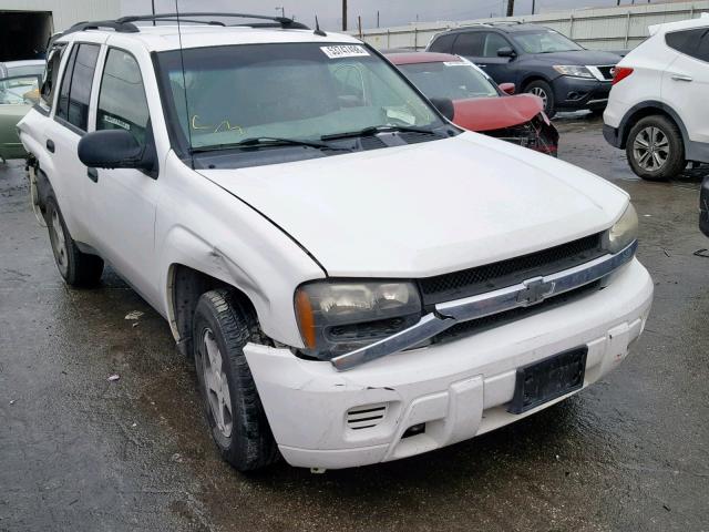 1GNDT13S152101417 - 2005 CHEVROLET TRAILBLAZE WHITE photo 1