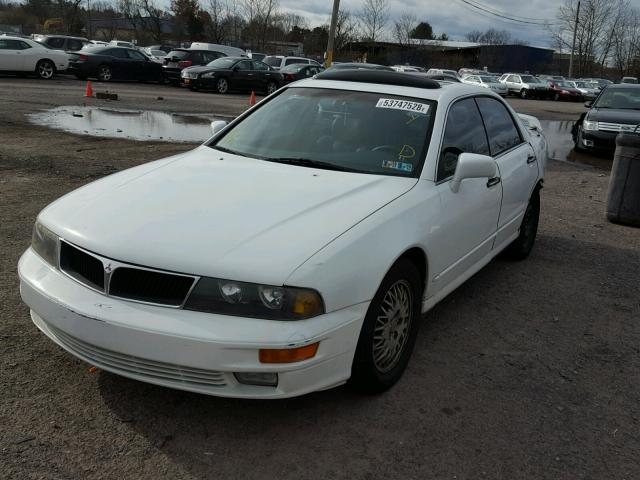 6MMAP37P1VT008981 - 1997 MITSUBISHI DIAMANTE E WHITE photo 2