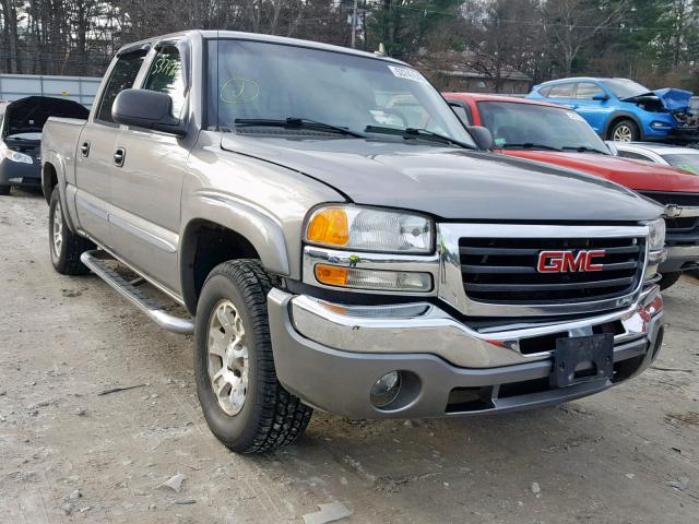 2GTEK13T361179143 - 2006 GMC NEW SIERRA GRAY photo 1