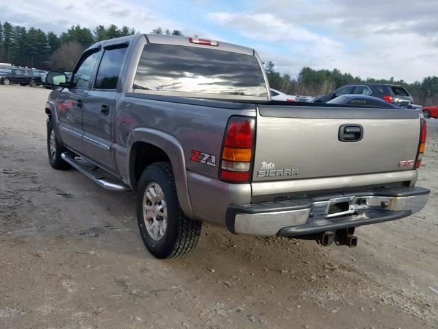 2GTEK13T361179143 - 2006 GMC NEW SIERRA GRAY photo 3