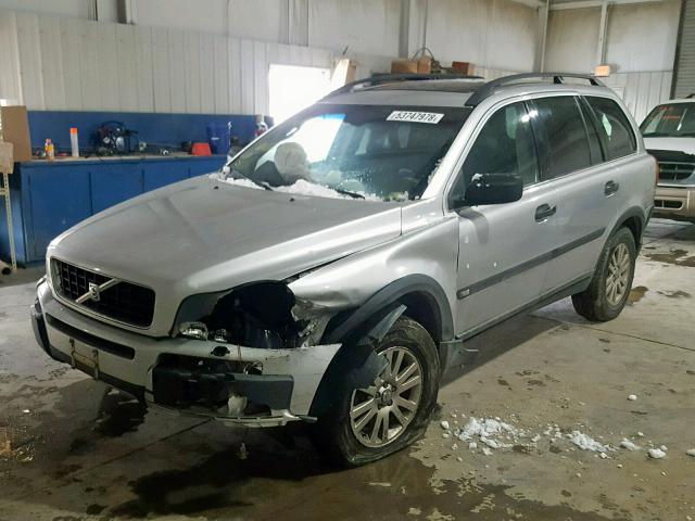 YV1CZ911651163780 - 2005 VOLVO XC90 T6 SILVER photo 2