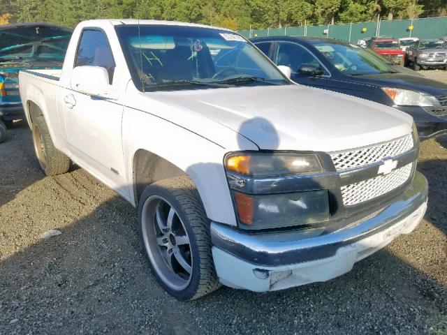 1GCCS146968156141 - 2006 CHEVROLET COLORADO WHITE photo 1